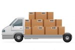 Cargo Van Carrying 11 Boxes